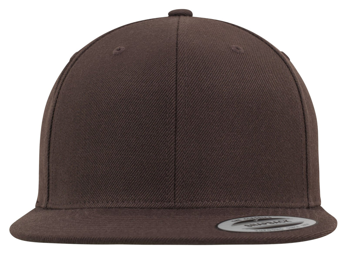 Casquette snapback premium 382 g/m²  — coloris Brown #Couleur_Brown