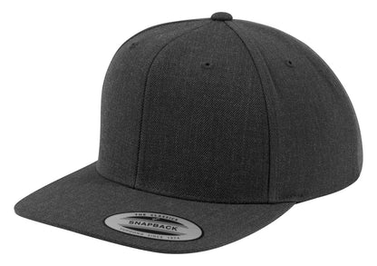 Casquette snapback premium 382 g/m²  — coloris Dark Grey / Dark Grey #Couleur_Dark-Grey-/-Dark-Grey