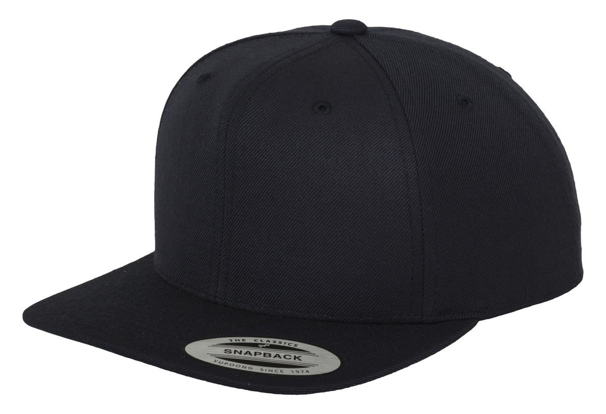 Casquette snapback premium 382 g/m²  — coloris Dark Navy #Couleur_Dark-Navy