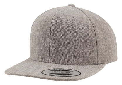 Casquette snapback premium 382 g/m²  — coloris Heather / Heather #Couleur_Heather-/-Heather