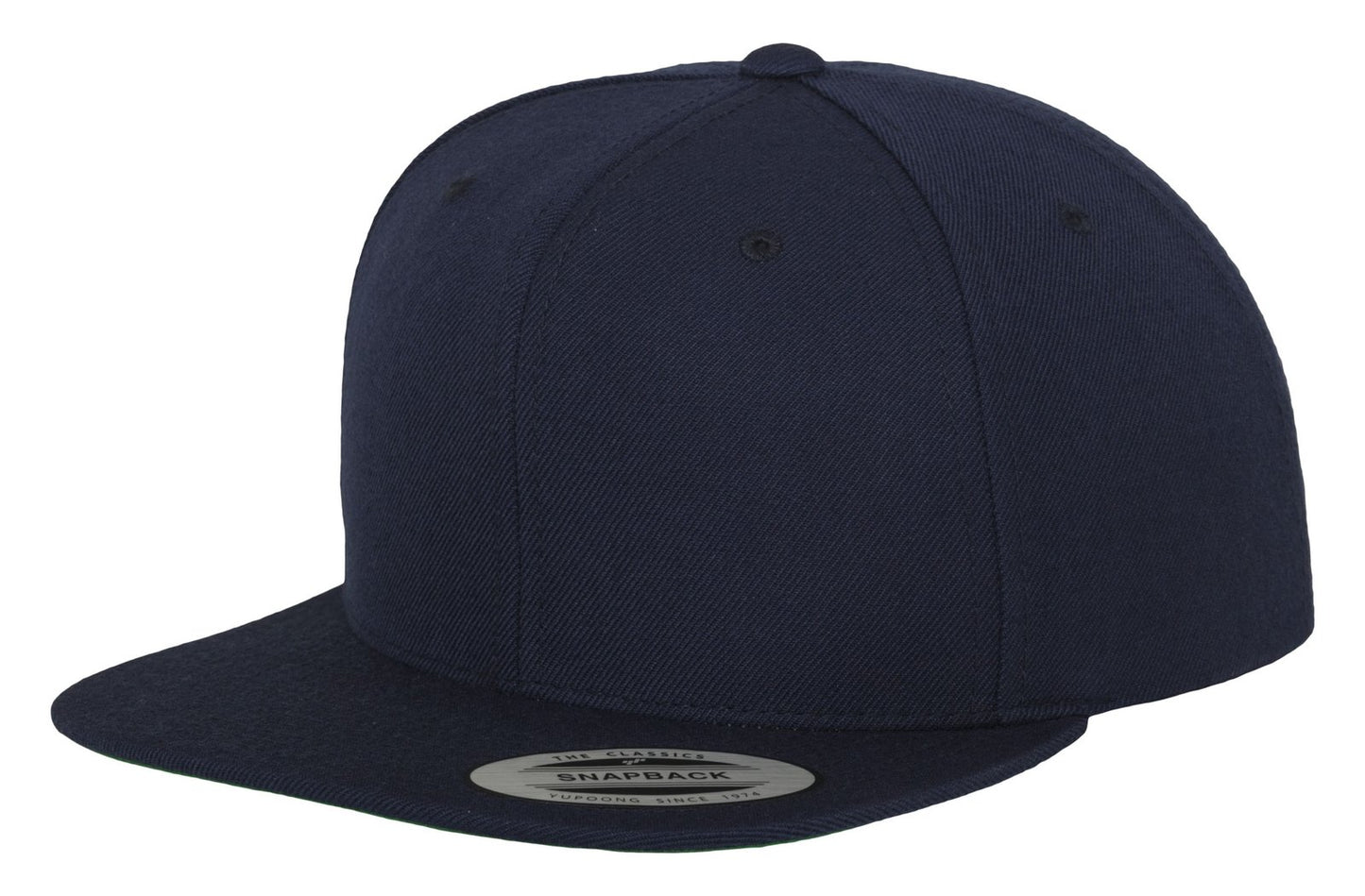 Casquette snapback premium 382 g/m²  — coloris Navy #Couleur_Navy
