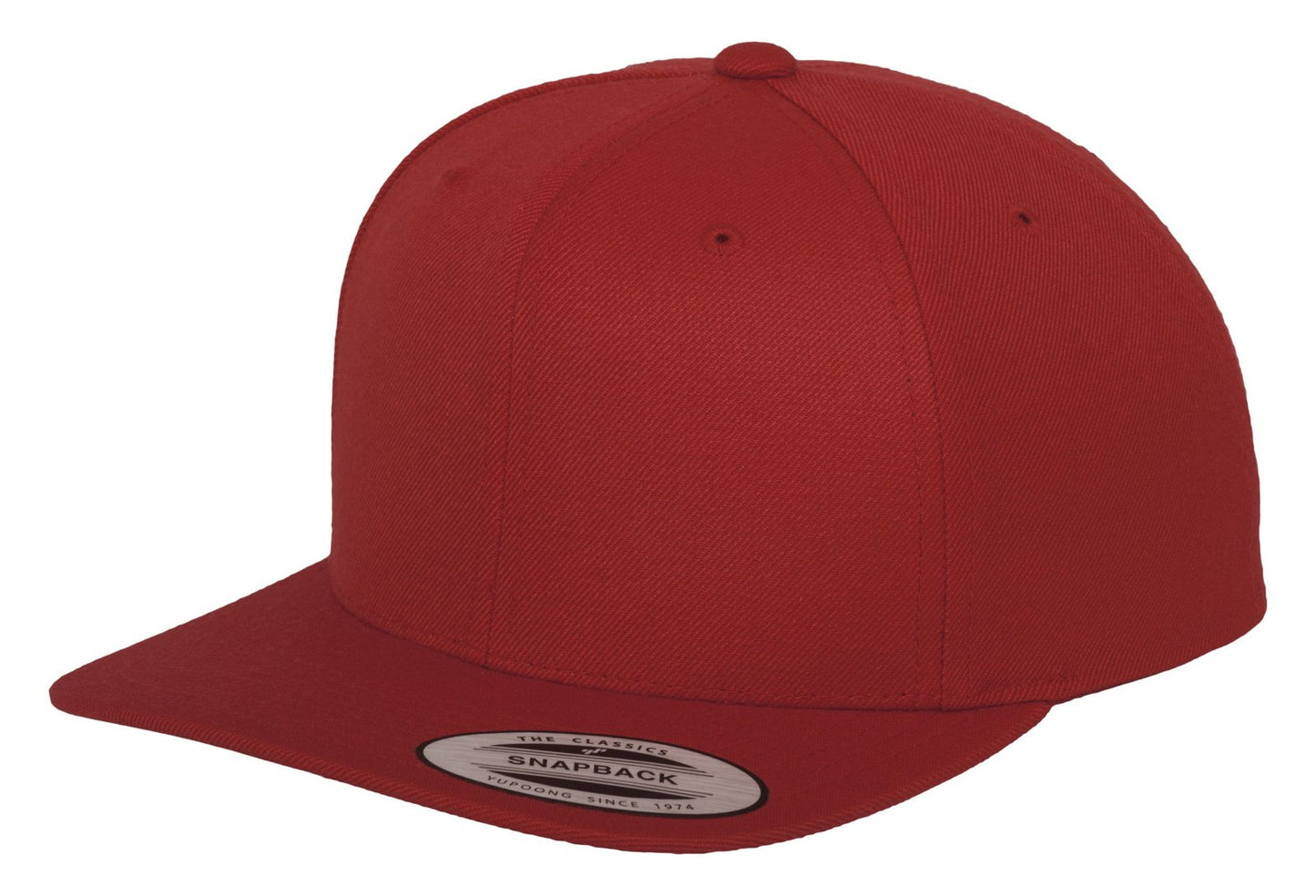 Casquette snapback premium 382 g/m²  — coloris Red #Couleur_Red