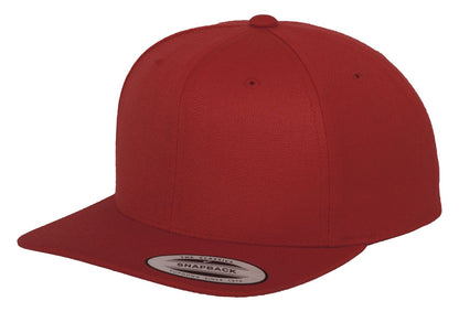 Casquette snapback premium 382 g/m²  — coloris Red #Couleur_Red
