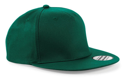 Casquette style rappeur 5 pans 195 g/m²  — coloris Bottle Green #Couleur_Bottle-Green