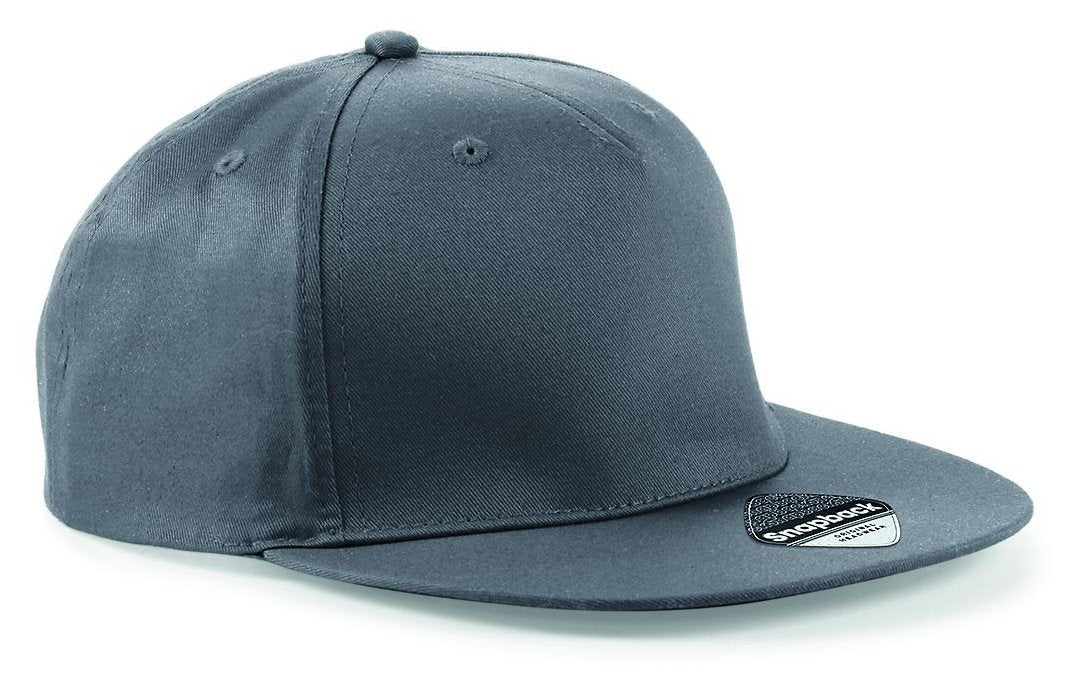 Casquette style rappeur 5 pans 195 g/m²  — coloris Graphite Grey #Couleur_Graphite-Grey