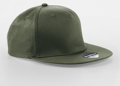 Casquette style rappeur 5 pans 195 g/m²  — coloris Olive Green #Couleur_Olive-Green