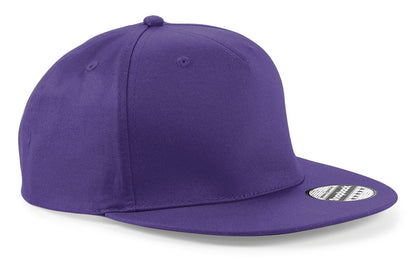 Casquette style rappeur 5 pans 195 g/m²  — coloris Purple #Couleur_Purple
