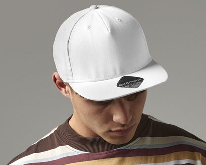 Casquette style rappeur 5 pans 195 g/m² 