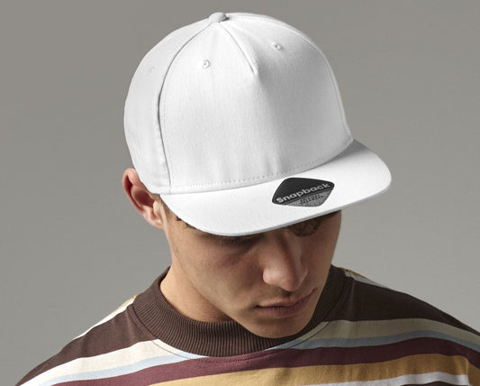 Casquette style rappeur 5 pans 195 g/m² 