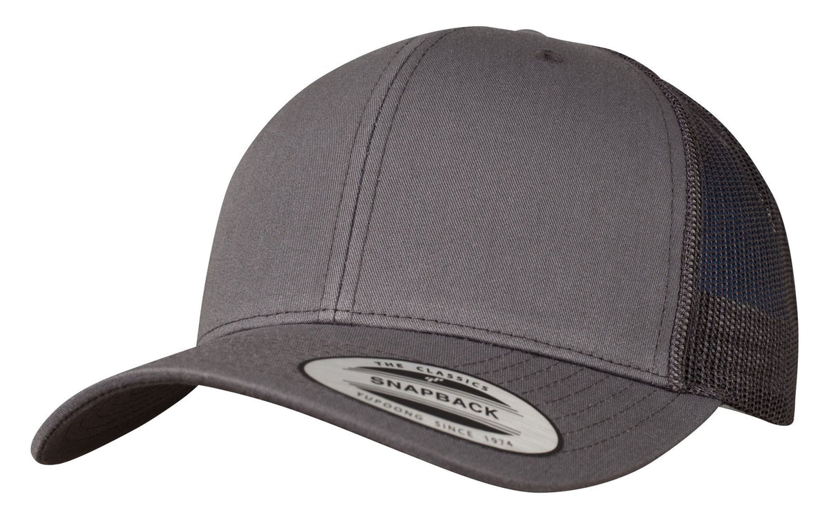 Casquette trucker premium 6 pans  — coloris Dark Grey #Couleur_Dark-Grey