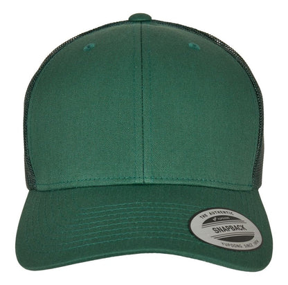 Casquette trucker premium 6 pans  — coloris Evergreen #Couleur_Evergreen