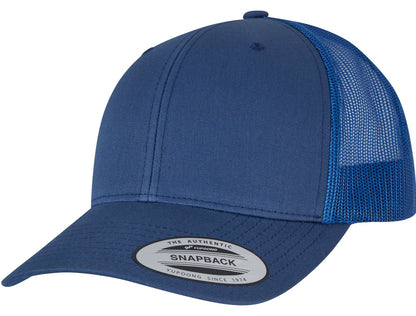 Casquette trucker premium 6 pans  — coloris Light Navy #Couleur_Light-Navy