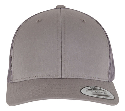 Casquette trucker premium 6 pans  — coloris Steel Grey #Couleur_Steel-Grey