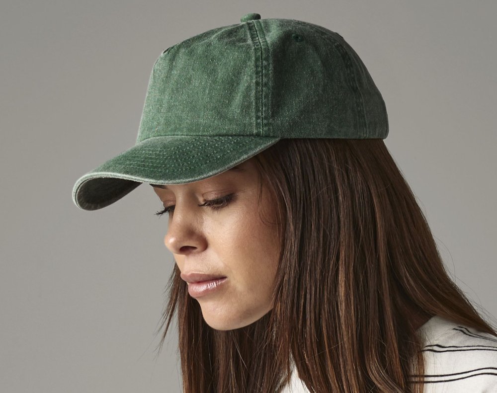 Casquette vintage 5 pans 290 g/m²
