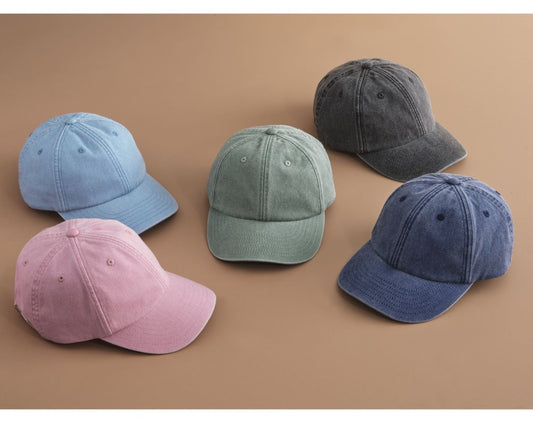 Casquette vintage enfant 290 g/m² 