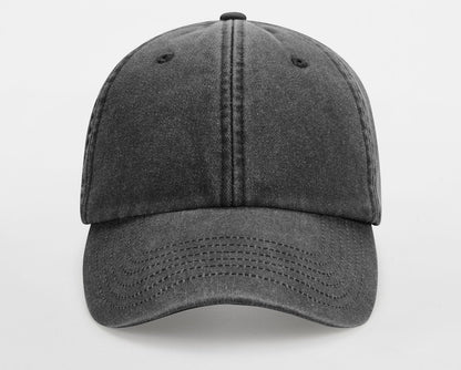 Casquette vintage enfant 290 g/m²  — coloris Vintage Black #Couleur_Vintage-Black