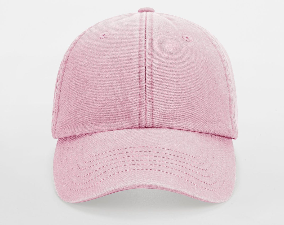 Casquette vintage enfant 290 g/m²  — coloris Vintage Dusky Pink #Couleur_Vintage-Dusky-Pink