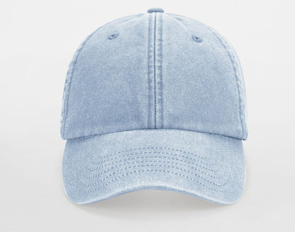 Casquette vintage enfant 290 g/m²  — coloris Vintage Light Blue #Couleur_Vintage-Light-Blue