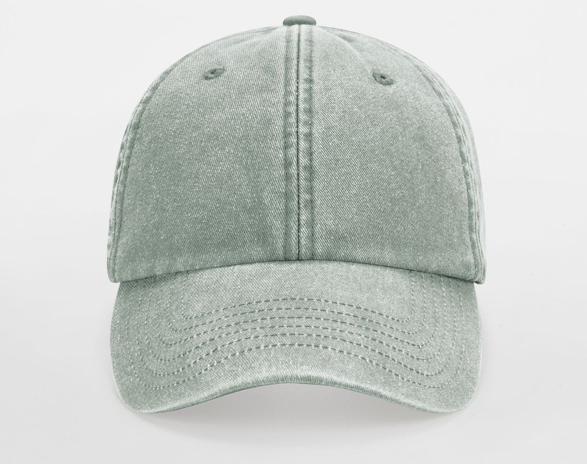 Casquette vintage enfant 290 g/m²  — coloris Vintage Sage Green #Couleur_Vintage-Sage-Green