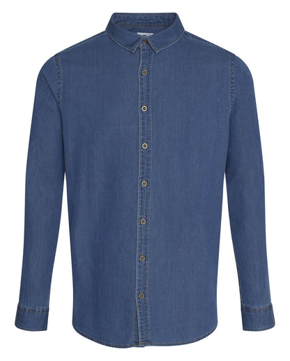 Chemise en jean homme Jack 142 g/m²  — coloris Dark Blue Wash #Couleur_Dark-Blue-Wash