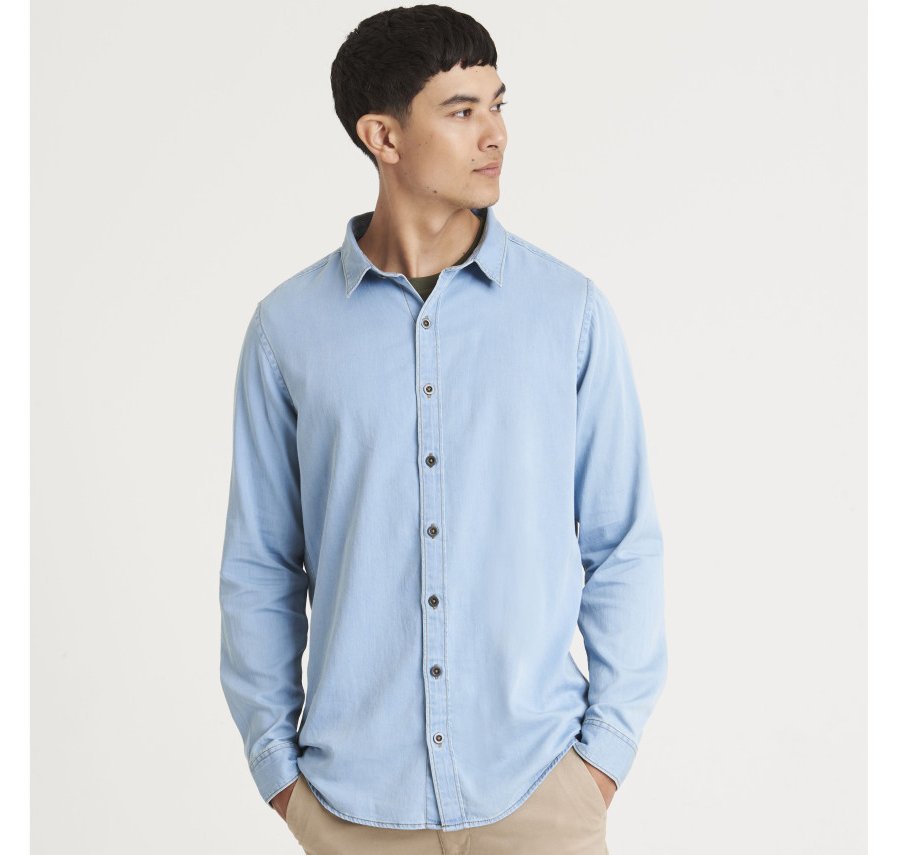 Chemise en jean homme Jack 142 g/m² 