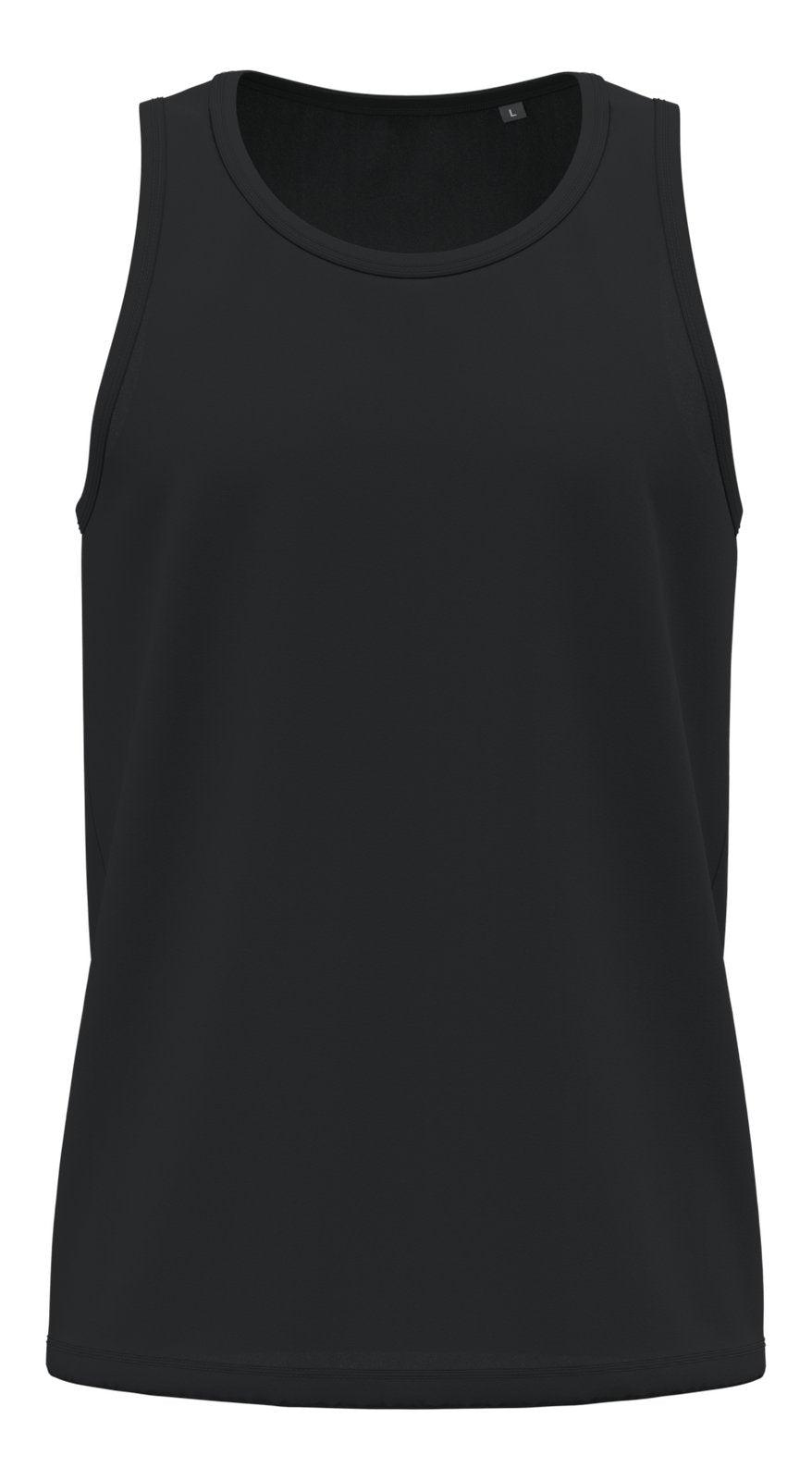 Débardeur Bio homme — coloris Black #Couleur_Black