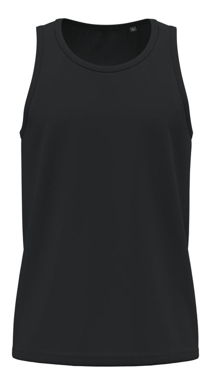Débardeur Bio homme — coloris Black #Couleur_Black