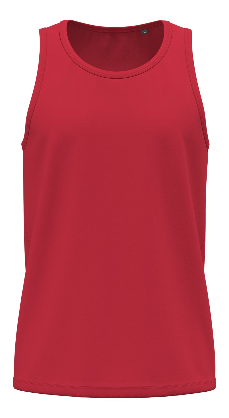 Débardeur Bio homme — coloris Red #Couleur_Red