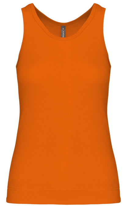Débardeur femme dos nageur — coloris Deep Orange #Couleur_Deep-Orange