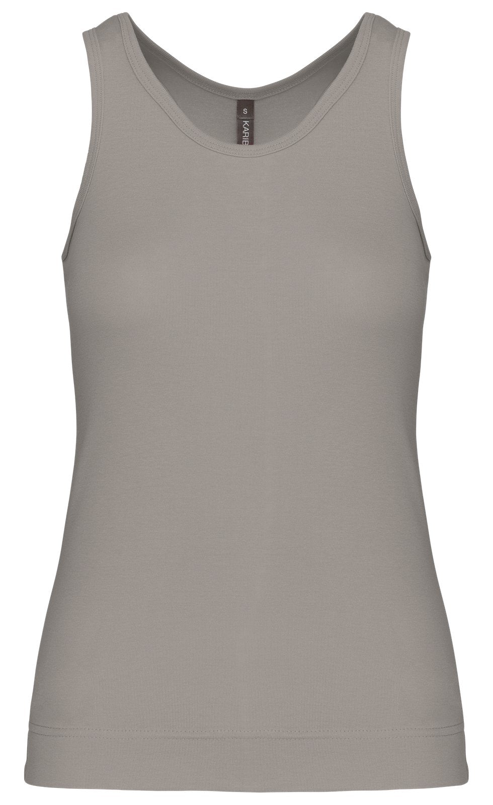 Débardeur femme dos nageur — coloris Light Grey #Couleur_Light-Grey