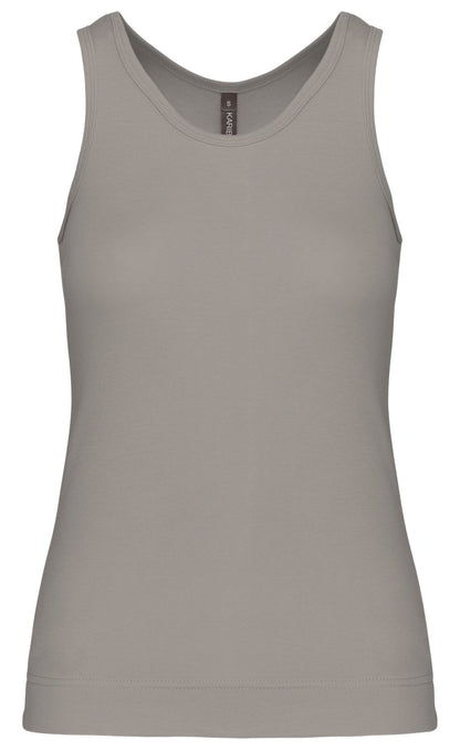 Débardeur femme dos nageur — coloris Light Grey #Couleur_Light-Grey