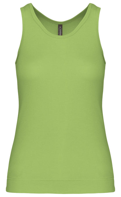 Débardeur femme dos nageur — coloris Lime #Couleur_Lime