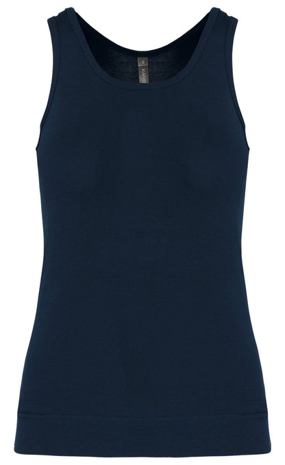 Débardeur femme dos nageur — coloris Navy #Couleur_Navy