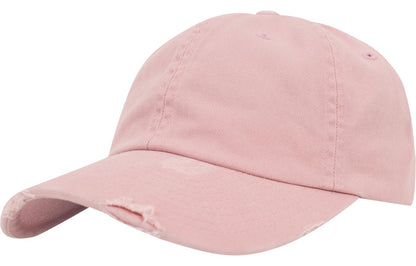 Destroyed dad cap  — coloris Pink #Couleur_Pink