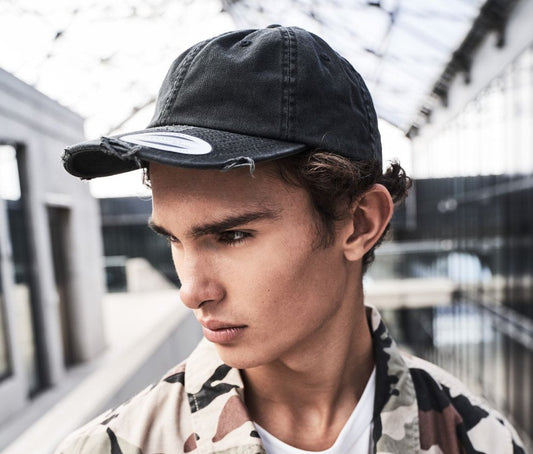 Destroyed dad cap 
