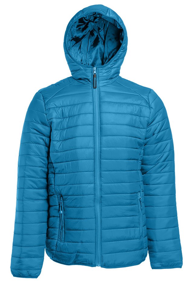 Doudoune légère à capuche homme  — coloris Sport Blue #Couleur_Sport-Blue