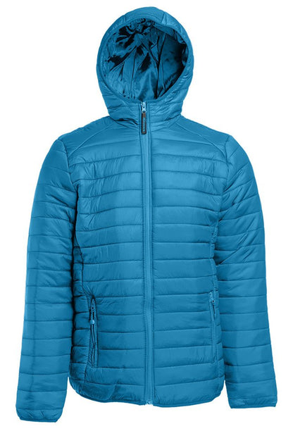 Doudoune légère à capuche homme  — coloris Sport Blue #Couleur_Sport-Blue