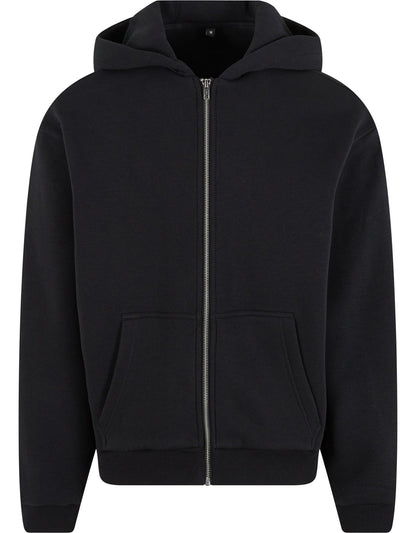 Fluffy zip hoodie  — coloris Black #Couleur_Black