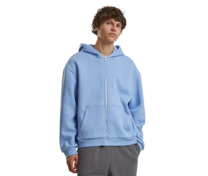 Fluffy zip hoodie 