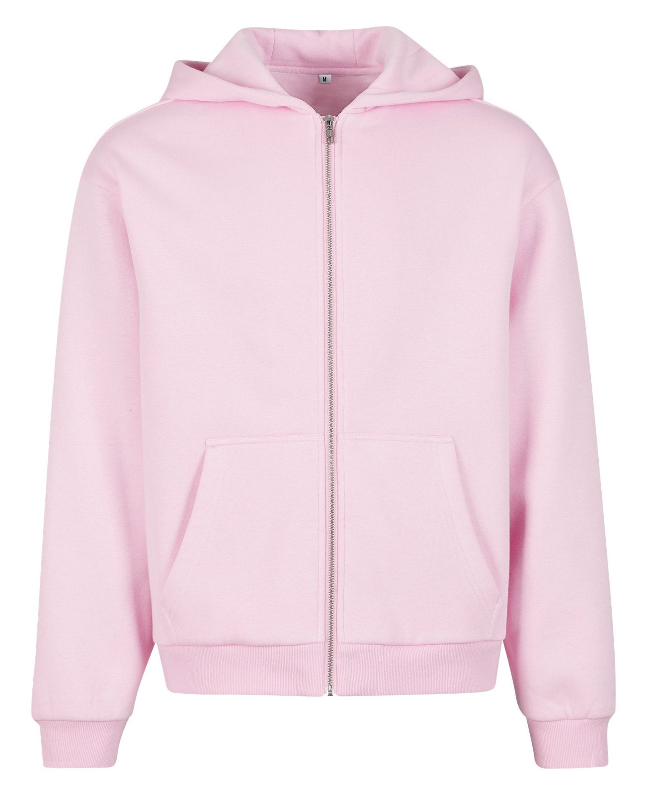 Fluffy zip hoodie  — coloris Soft Pink #Couleur_Soft-Pink