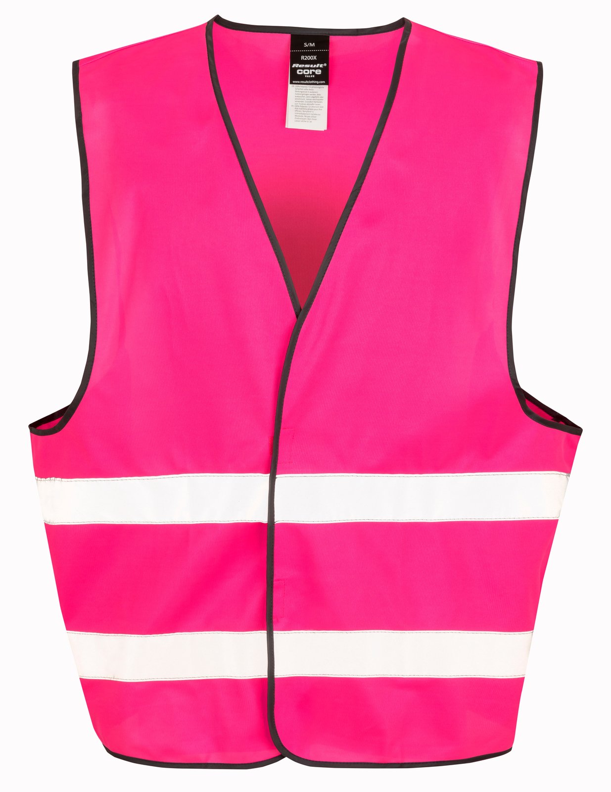 Gilet de visibilité à scratch — coloris Fluorescent Pink #Couleur_Fluorescent-Pink
