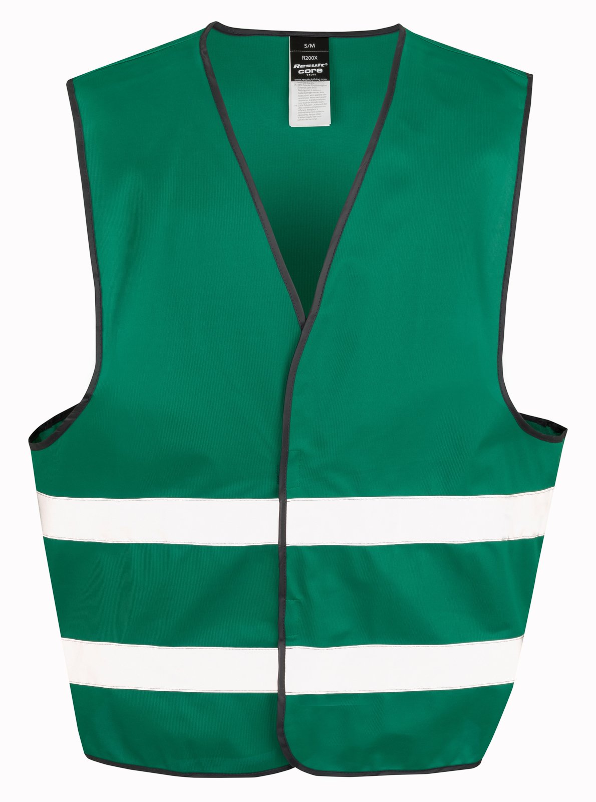 Gilet de visibilité à scratch — coloris Paramedic Green #Couleur_Paramedic-Green