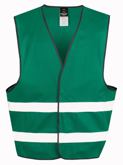 Gilet de visibilité à scratch — coloris Paramedic Green #Couleur_Paramedic-Green