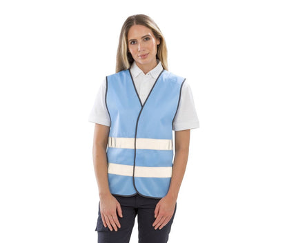 Gilet de visibilité à scratch