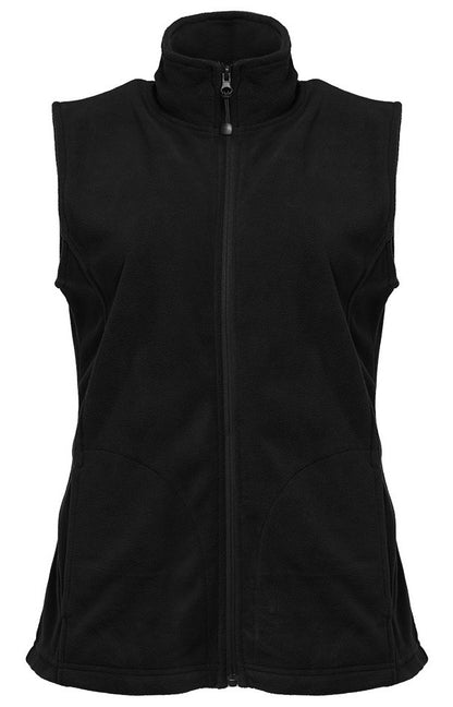 Gilet micropolaire femme 200 g/m²  — coloris Black #Couleur_Black
