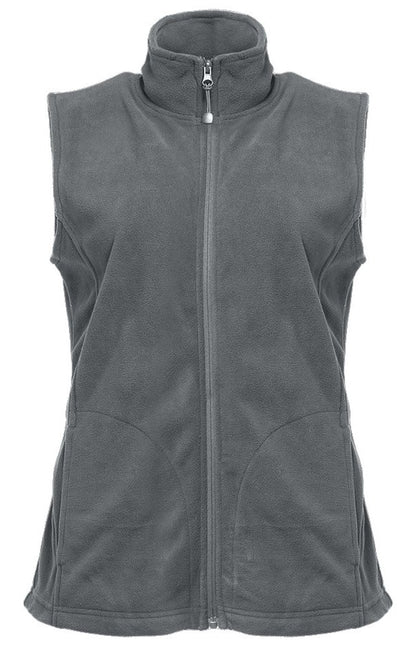 Gilet micropolaire femme 200 g/m²  — coloris Grey #Couleur_Grey