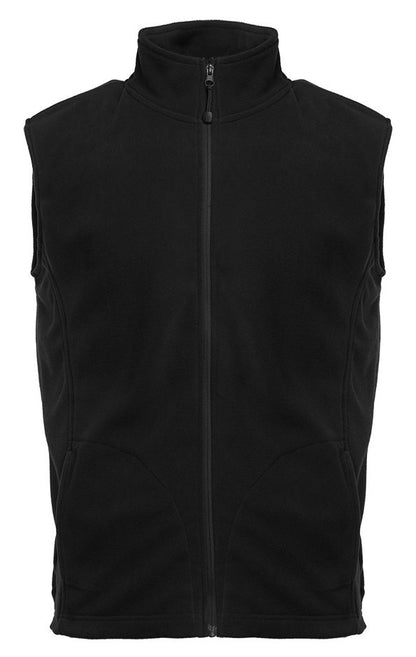 Gilet micropolaire homme 200 g/m²  — coloris Black #Couleur_Black