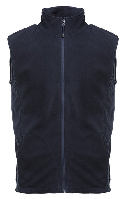 Gilet micropolaire homme 200 g/m²  — coloris Navy #Couleur_Navy