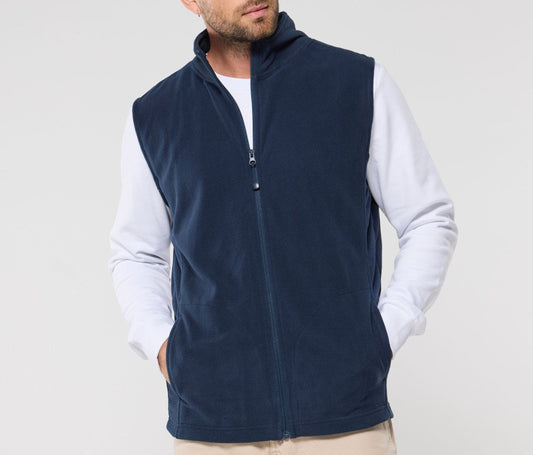 Gilet micropolaire homme 200 g/m² 