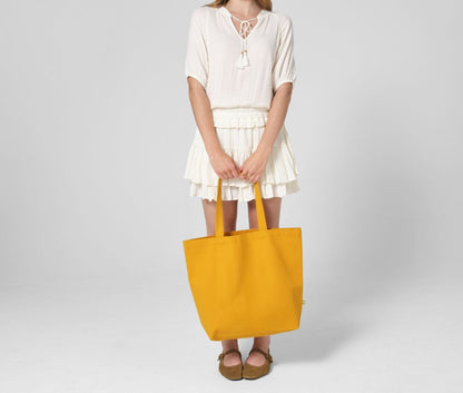 Grand sac shopping en coton organique